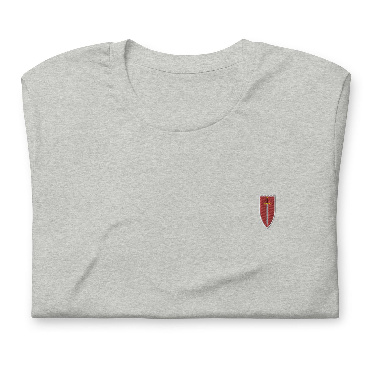 Corinite Sword and Shield, Embroidered - Sigil Attire - Unisex T-shirt