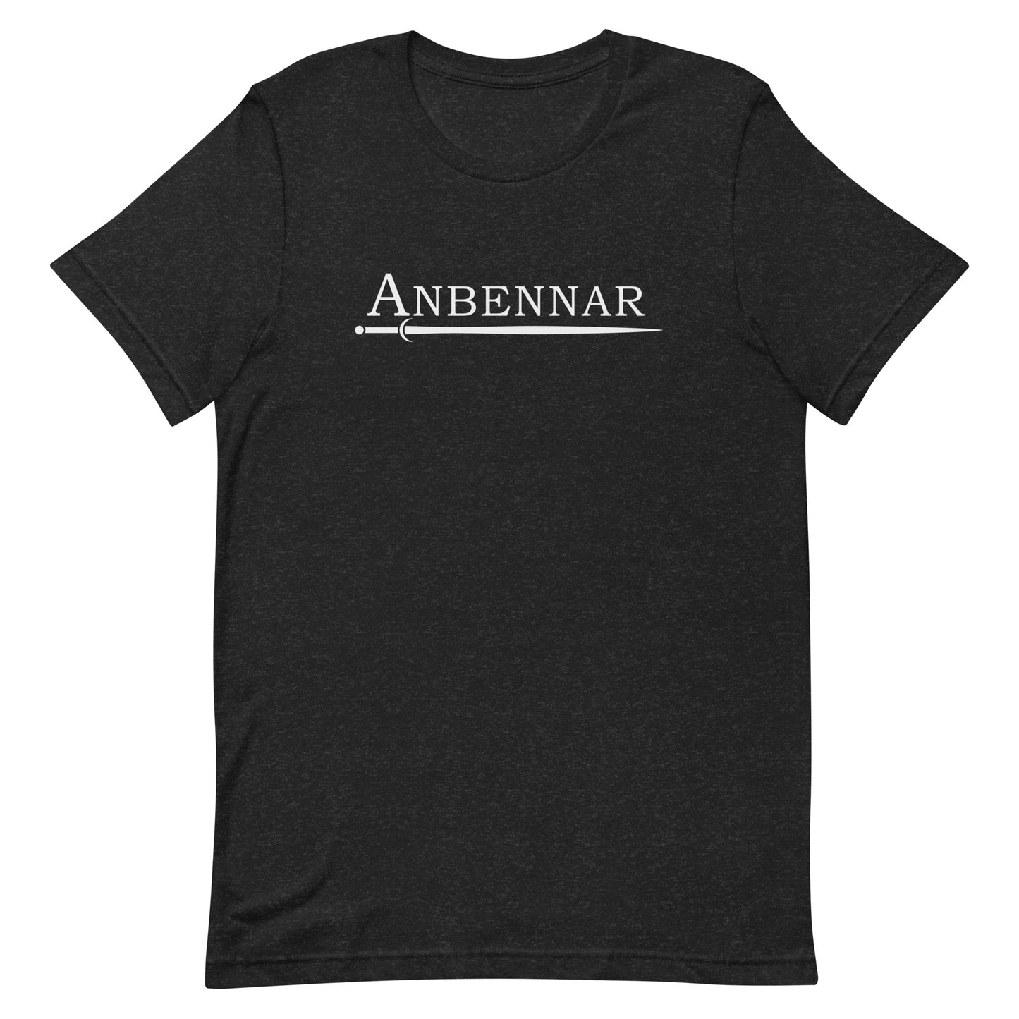 Anbennar Text Logo, White Font - Unisex T-shirt