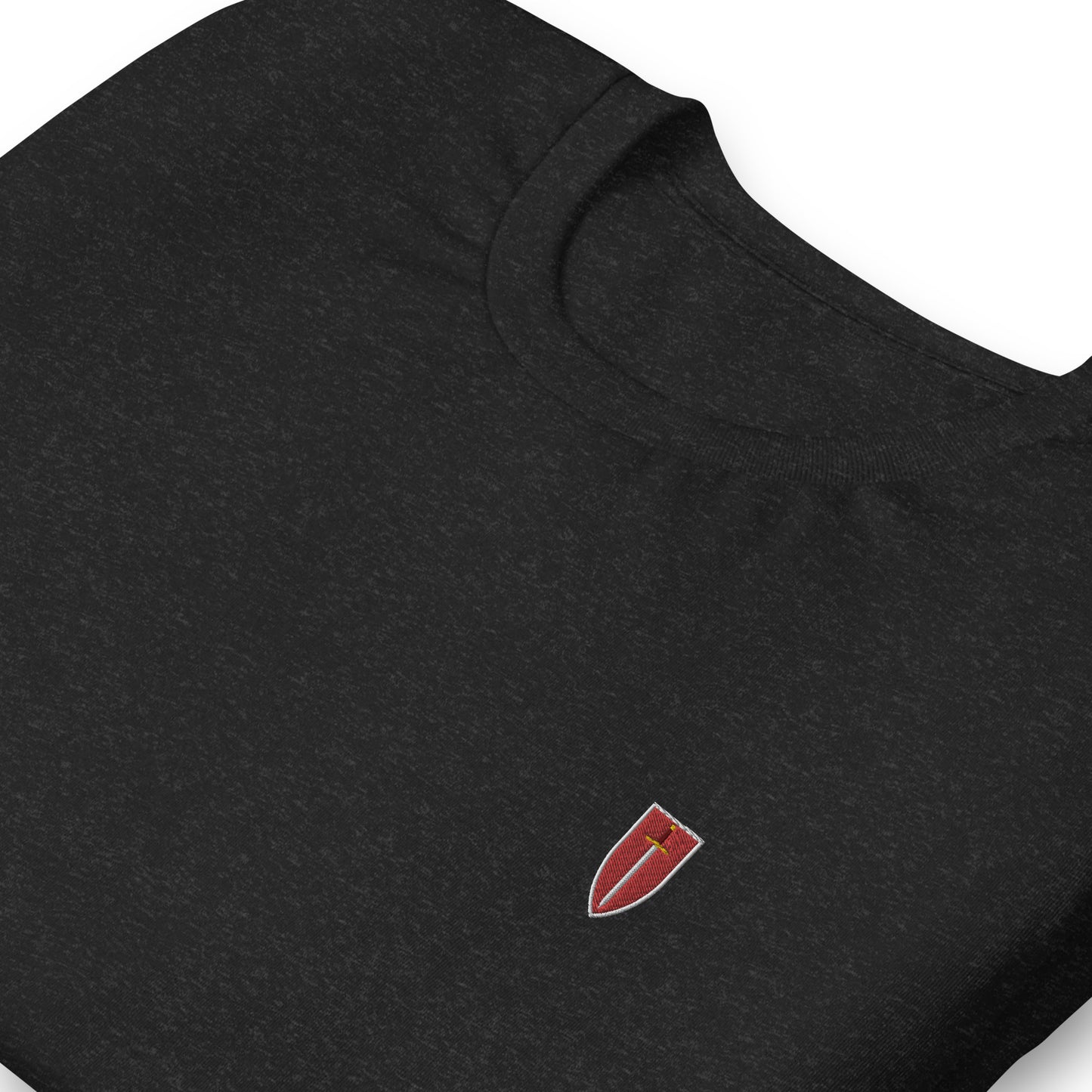 Corinite Sword and Shield, Embroidered - Sigil Attire - Unisex T-shirt