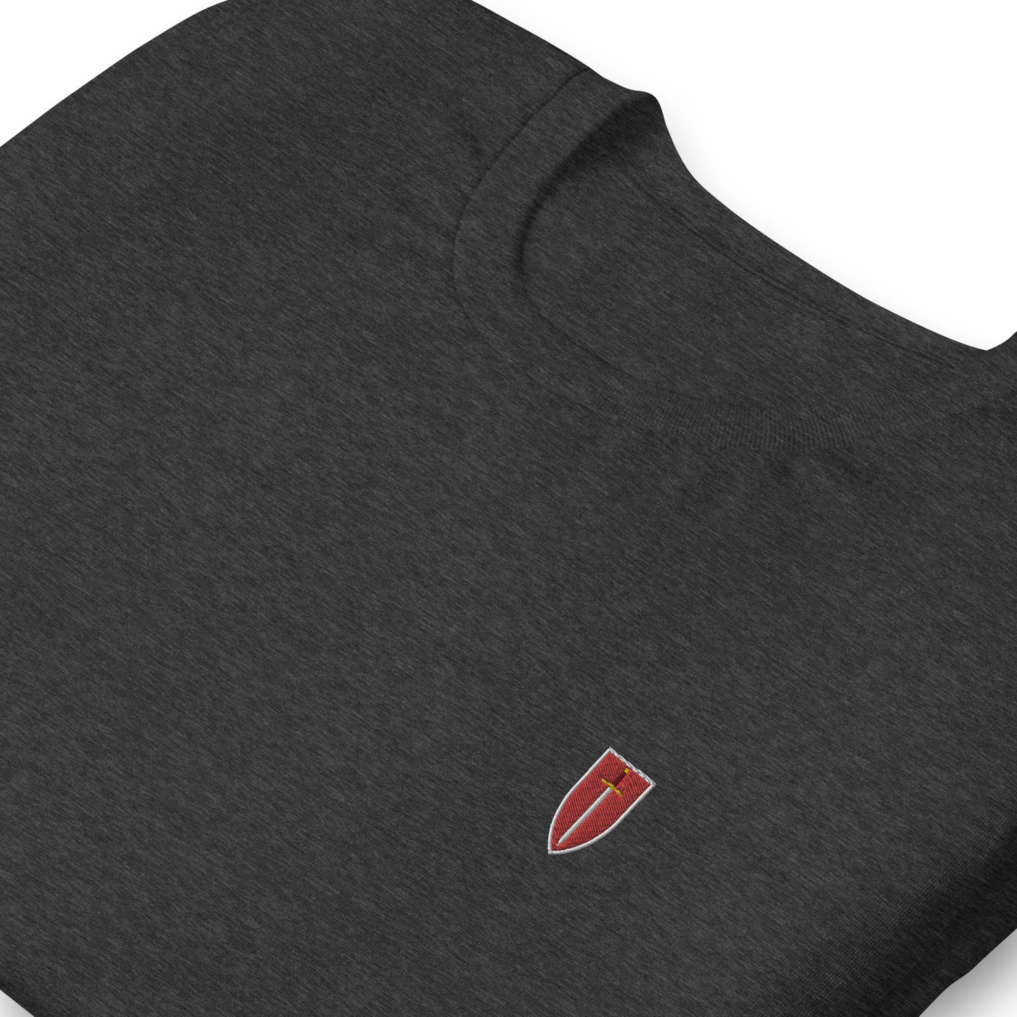 Corinite Sword and Shield, Embroidered - Sigil Attire - Unisex T-shirt