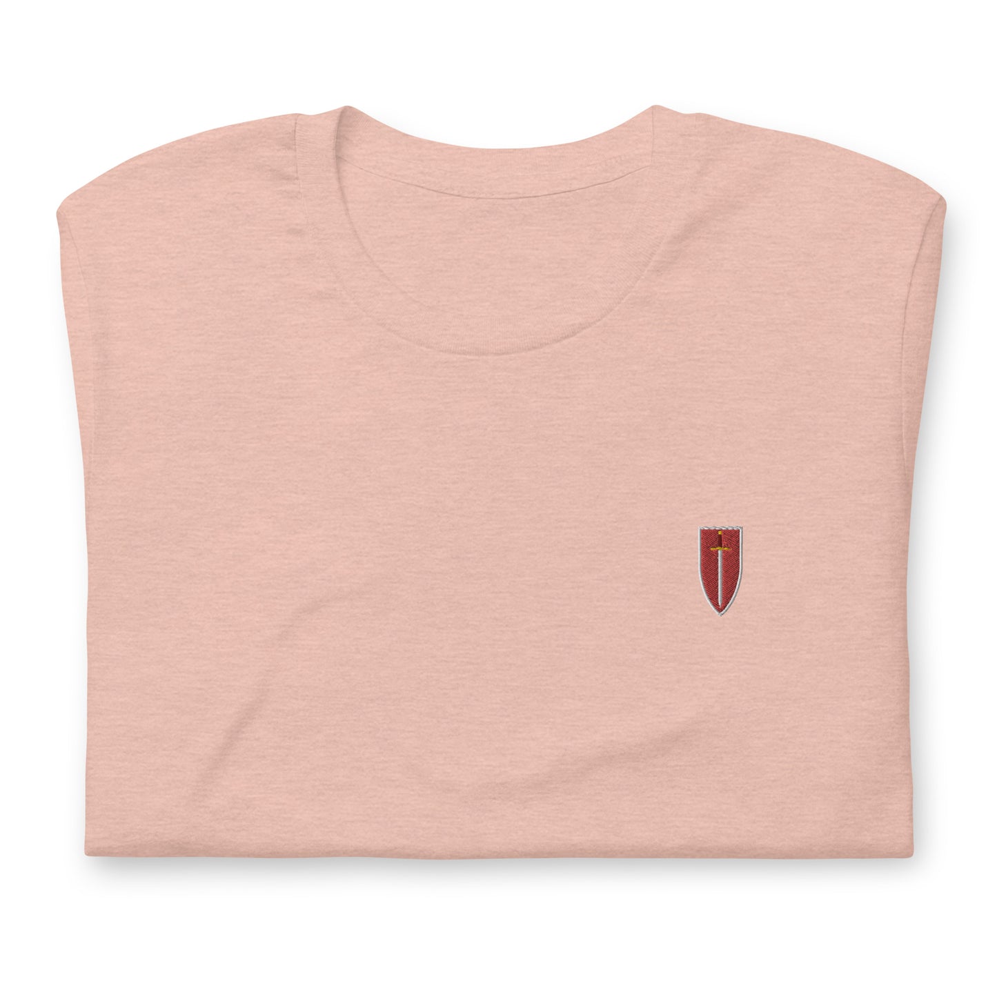 Corinite Sword and Shield, Embroidered - Sigil Attire - Unisex T-shirt