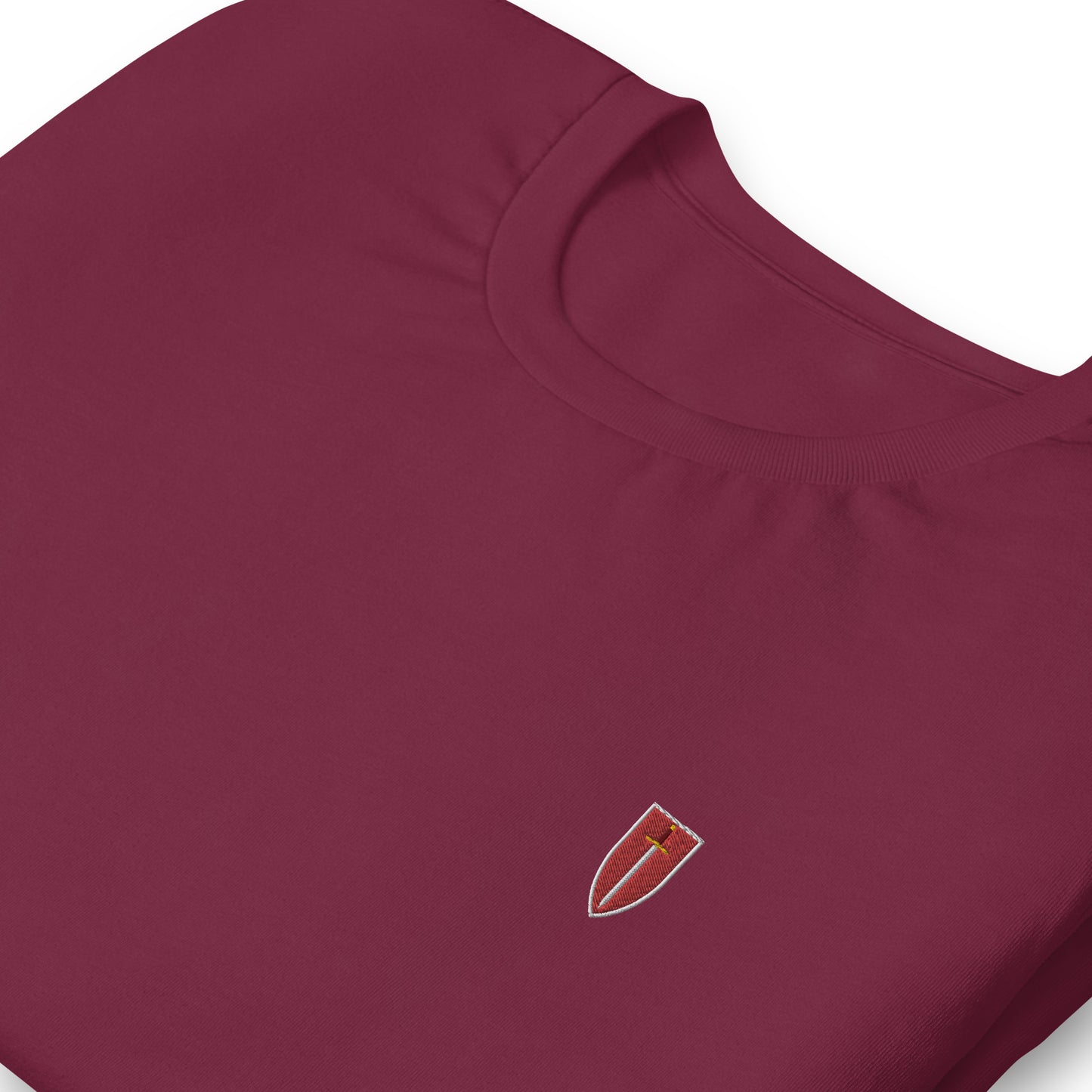 Corinite Sword and Shield, Embroidered - Sigil Attire - Unisex T-shirt