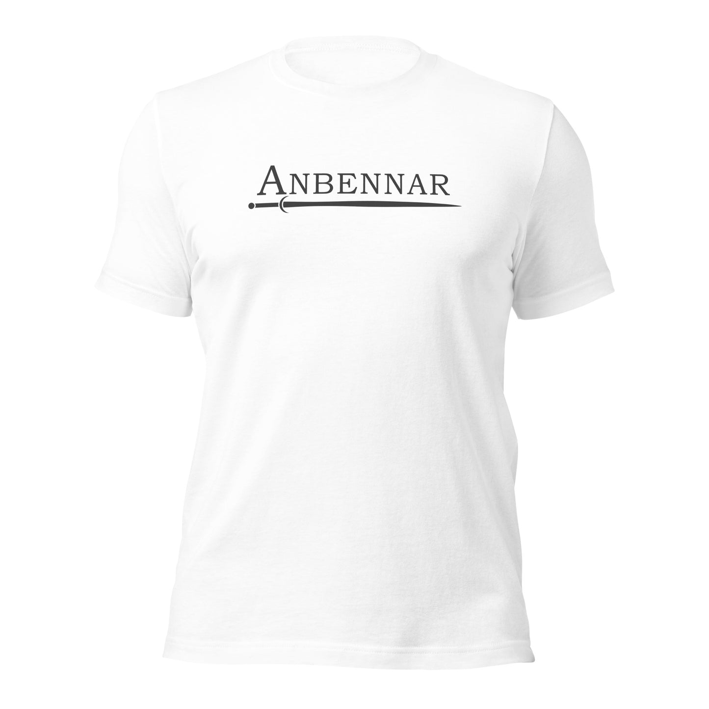 Anbennar Text Logo, Black Font - Unisex T-shirt