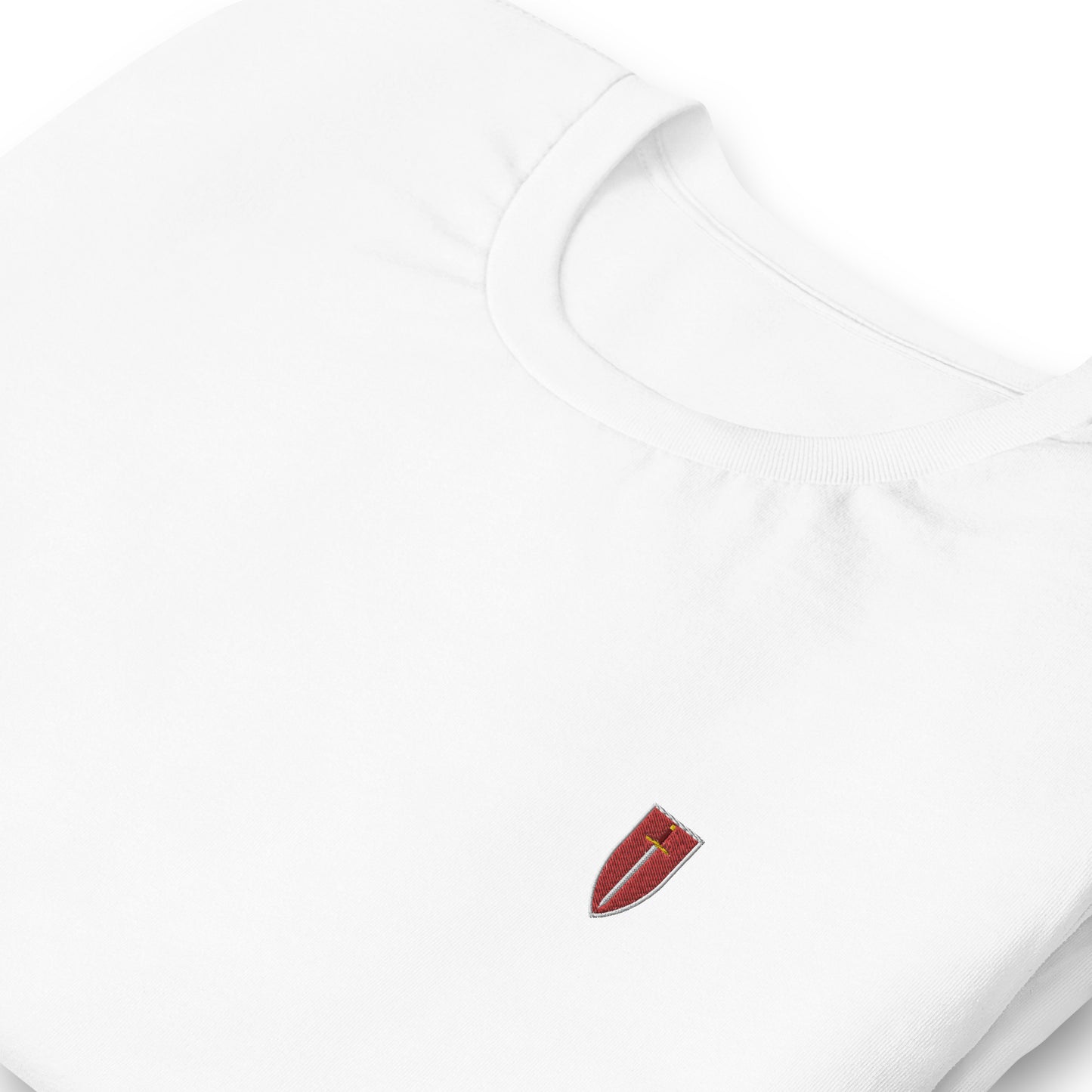 Corinite Sword and Shield, Embroidered - Sigil Attire - Unisex T-shirt