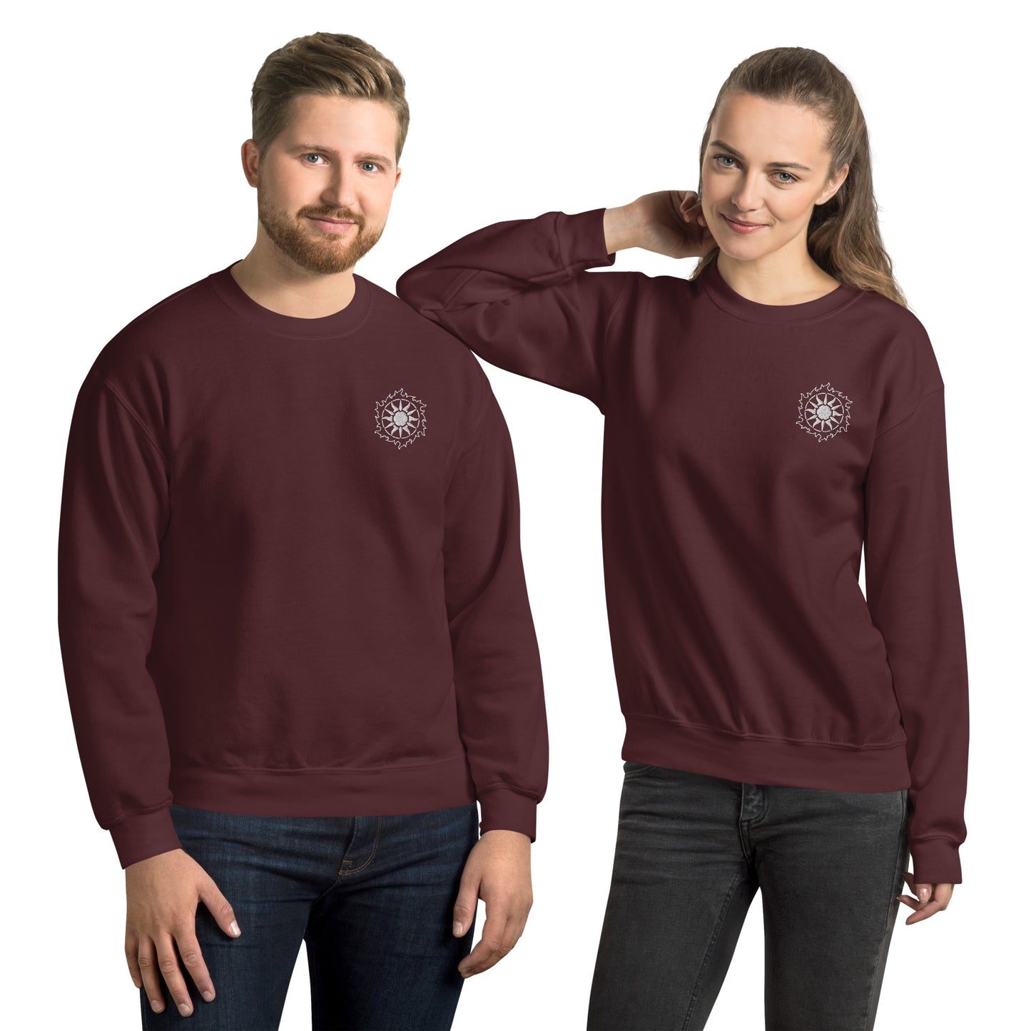 Jadd Empire Sun, Embroidered - Unisex Sweatshirt