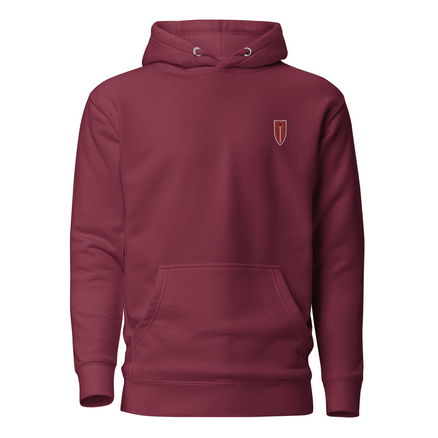 Corinite Sword and Shield, Embroidered - 1st Edition Limited - Unisex Hoodie