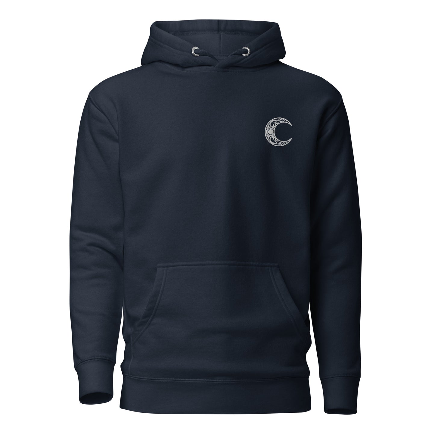Damerian Elven Moon, Embroidered - 1st Edition Limited - Unisex Hoodie