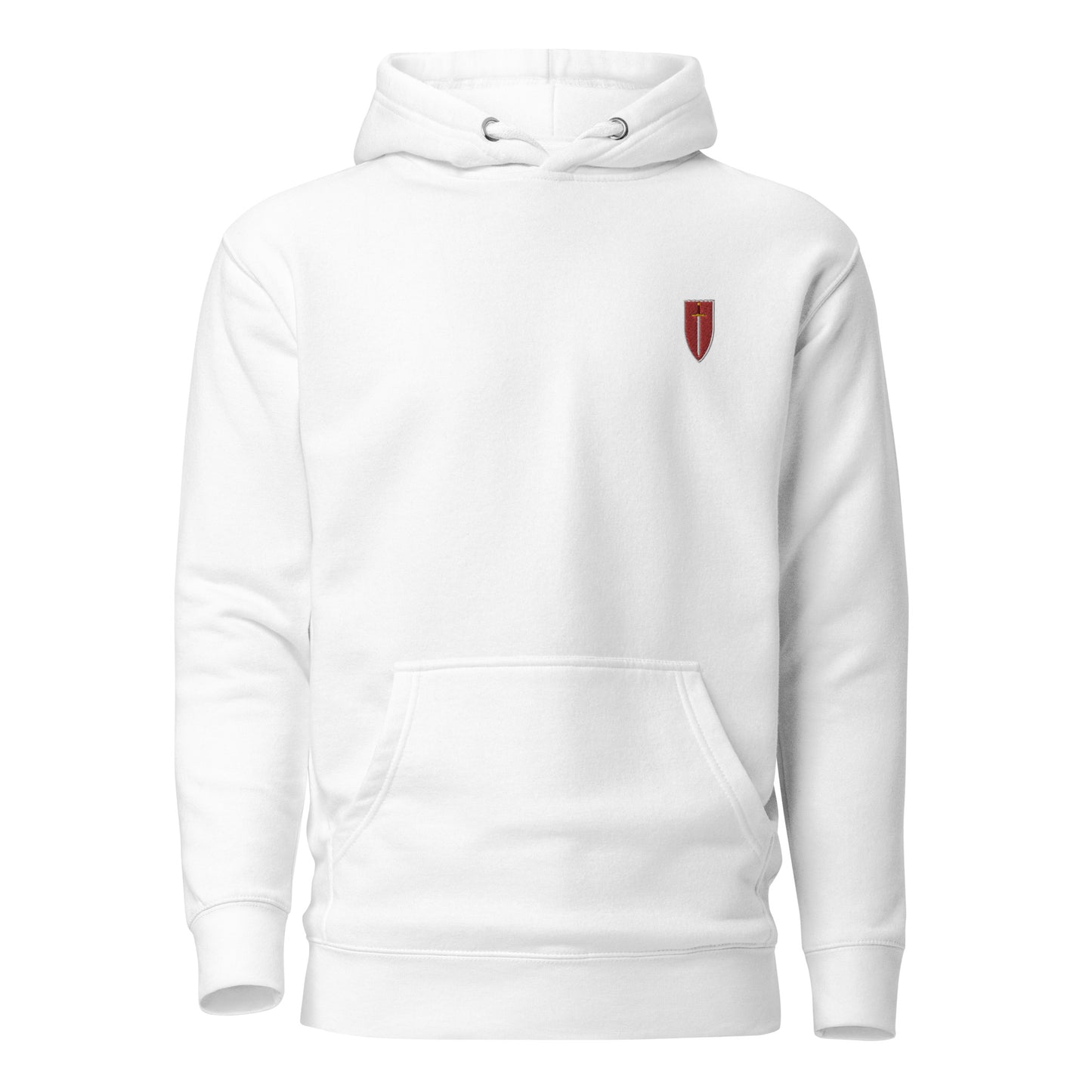 Corinite Sword and Shield, Embroidered - 1st Edition Limited - Unisex Hoodie