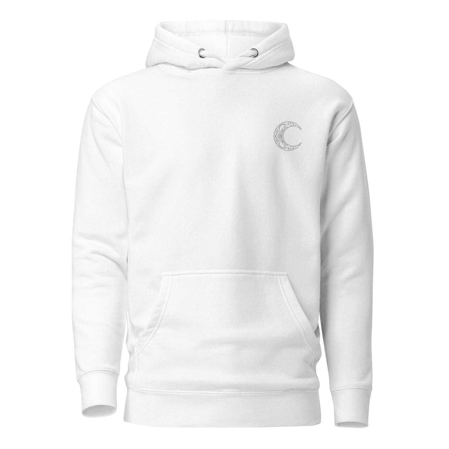 Damerian Elven Moon, Embroidered - 1st Edition Limited - Unisex Hoodie