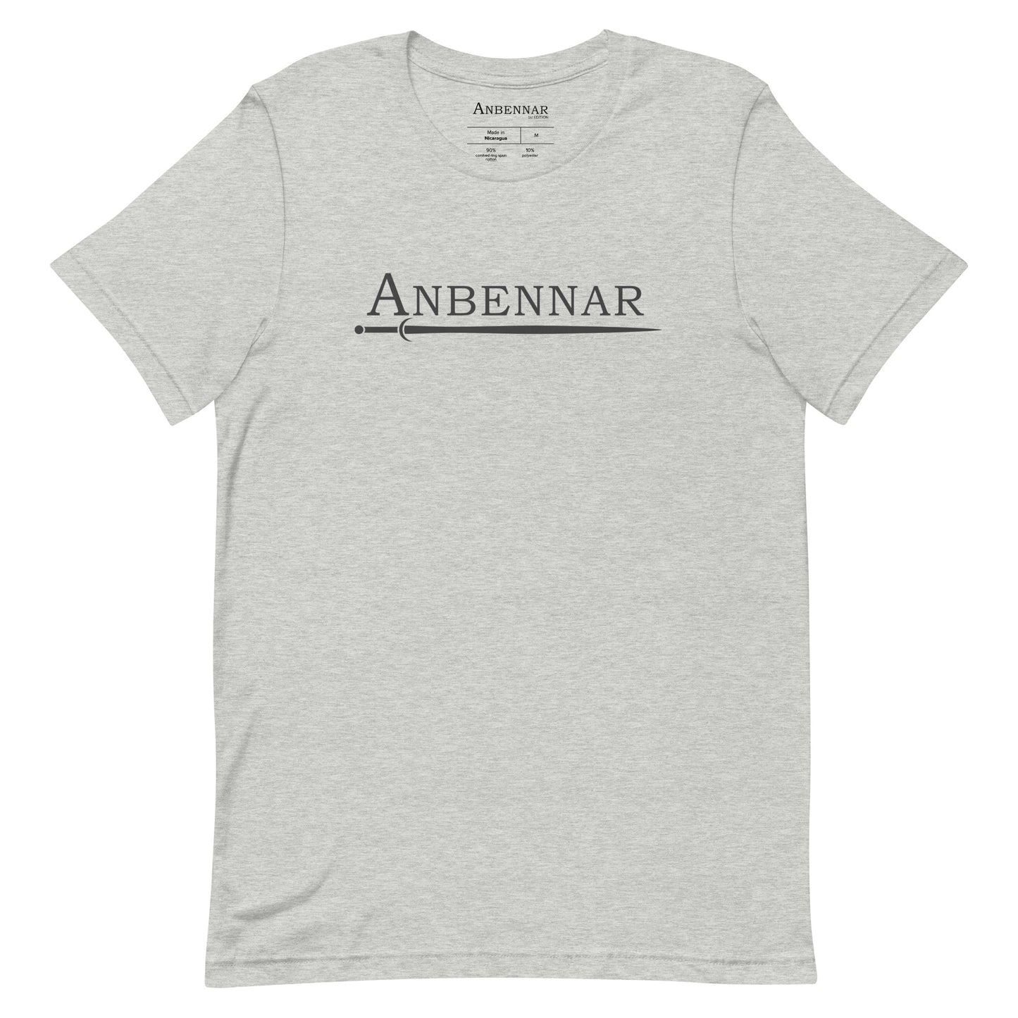 Anbennar Text Logo, Black Font - 1st Edition Limited - Unisex T-shirt