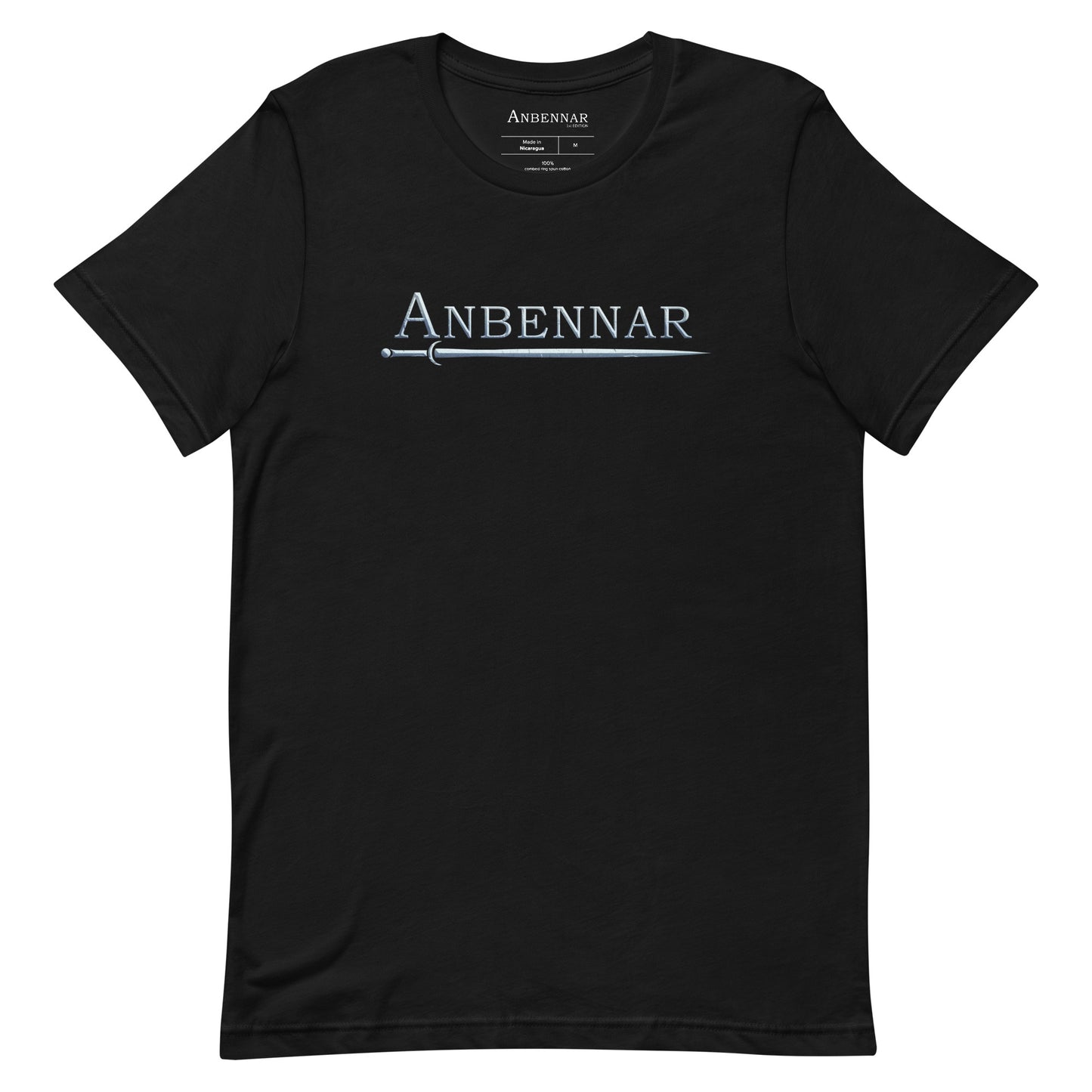 Anbennar Text Logo, Silver Font - 1st Edition Limited - Unisex T-shirt
