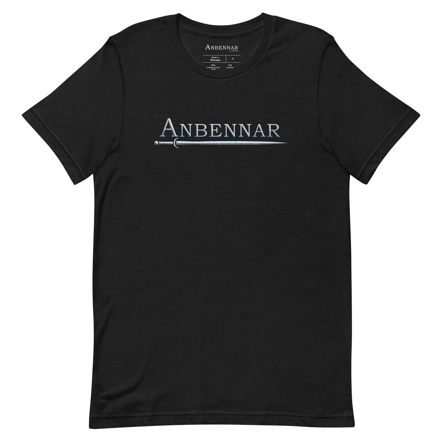 Anbennar Text Logo, Silver Font - 1st Edition Limited - Unisex T-shirt