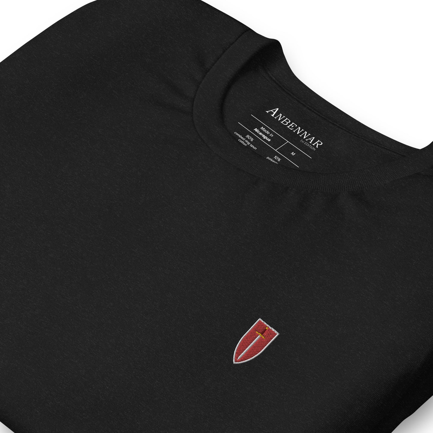Corinite Sword and Shield, Embroidered - 1st Edition - Unisex T-shirt
