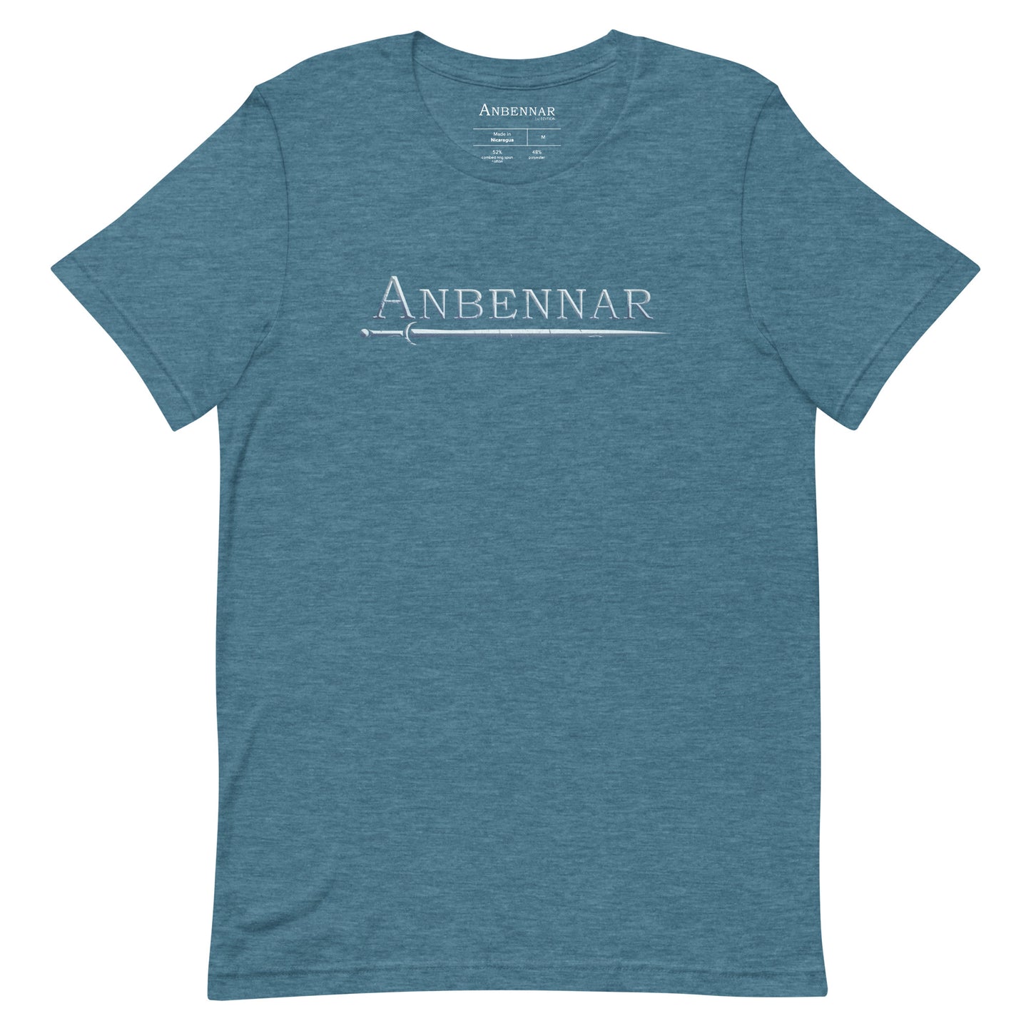 Anbennar Text Logo, Silver Font - 1st Edition Limited - Unisex T-shirt