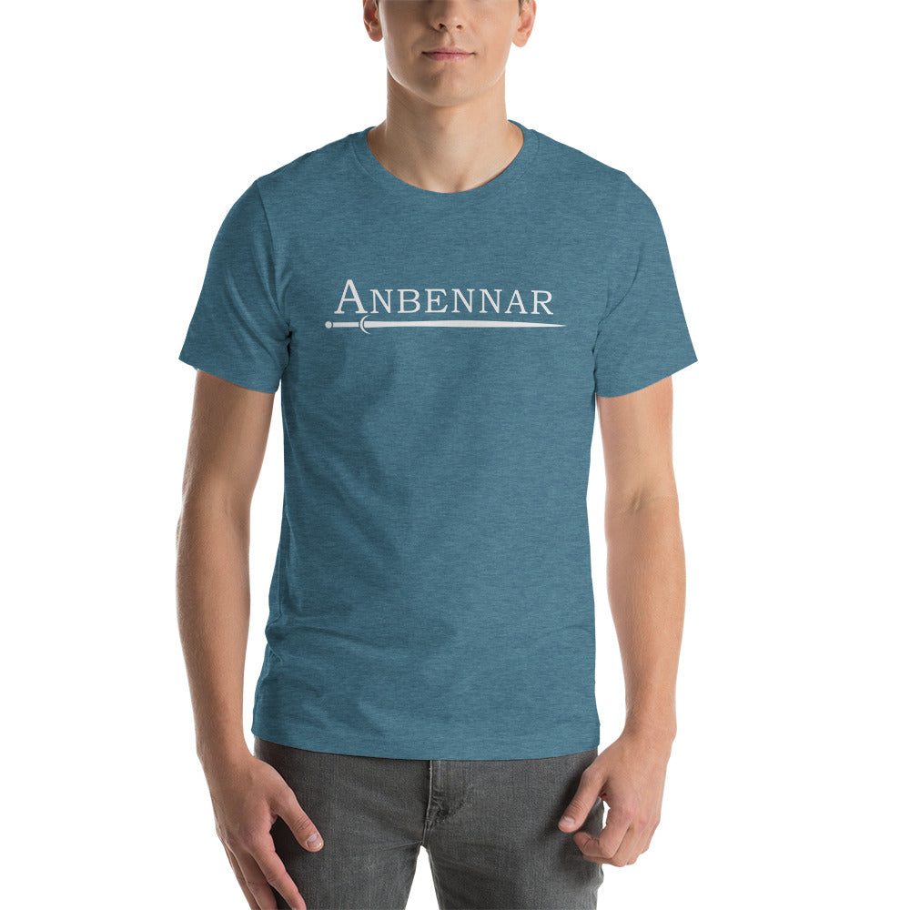 Anbennar Text Logo, White Font - 1st Edition Limited - Unisex T-shirt