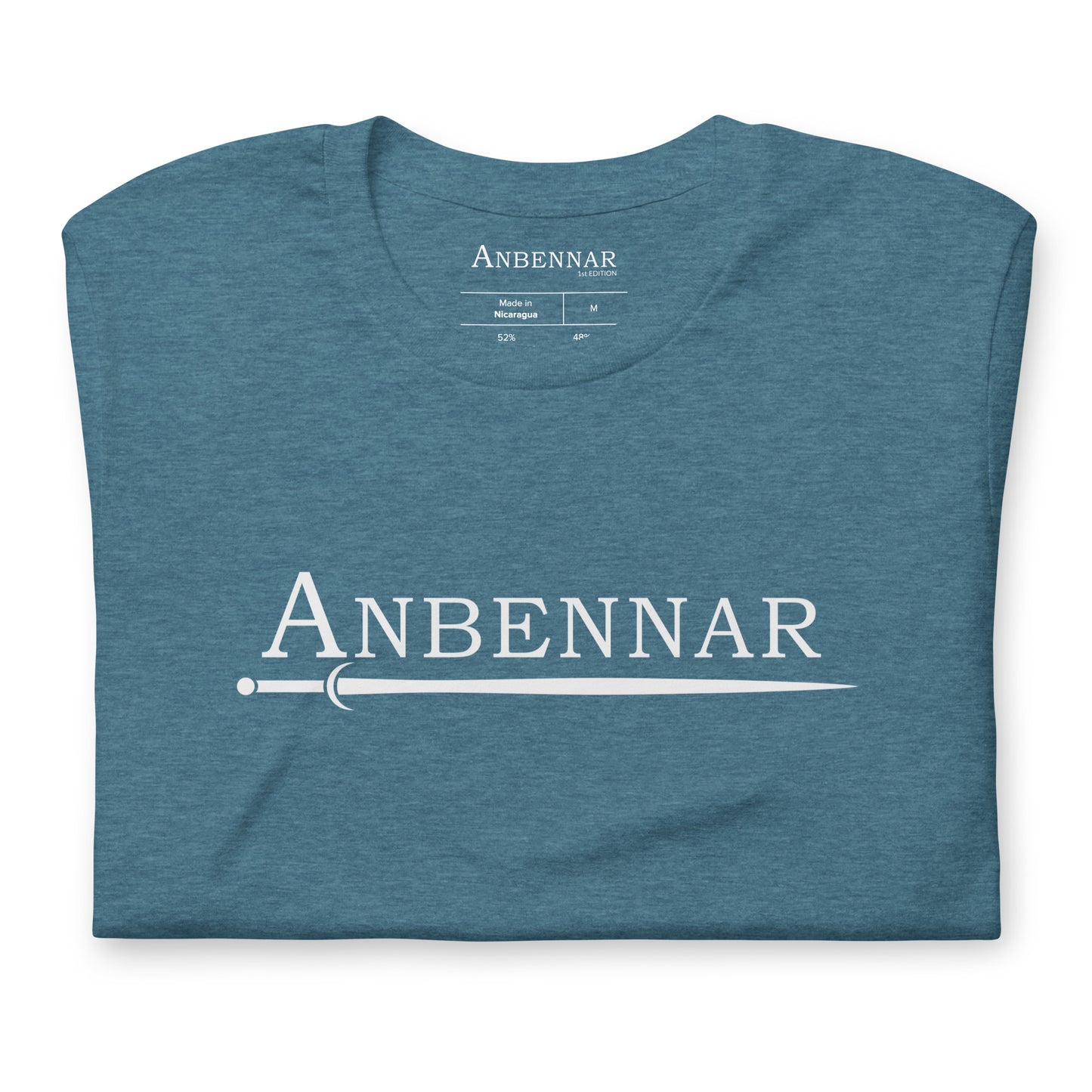 Anbennar Text Logo, White Font - 1st Edition Limited - Unisex T-shirt