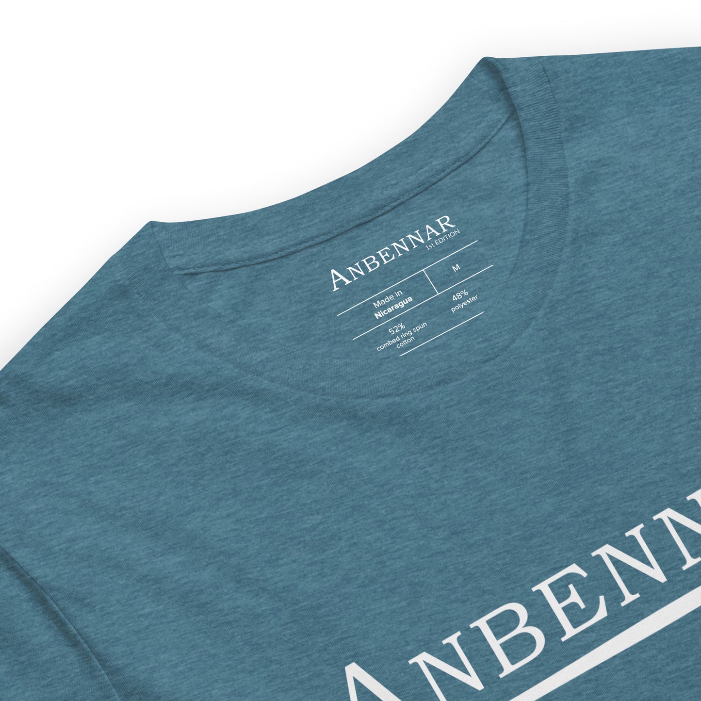 Anbennar Text Logo, White Font - 1st Edition Limited - Unisex T-shirt