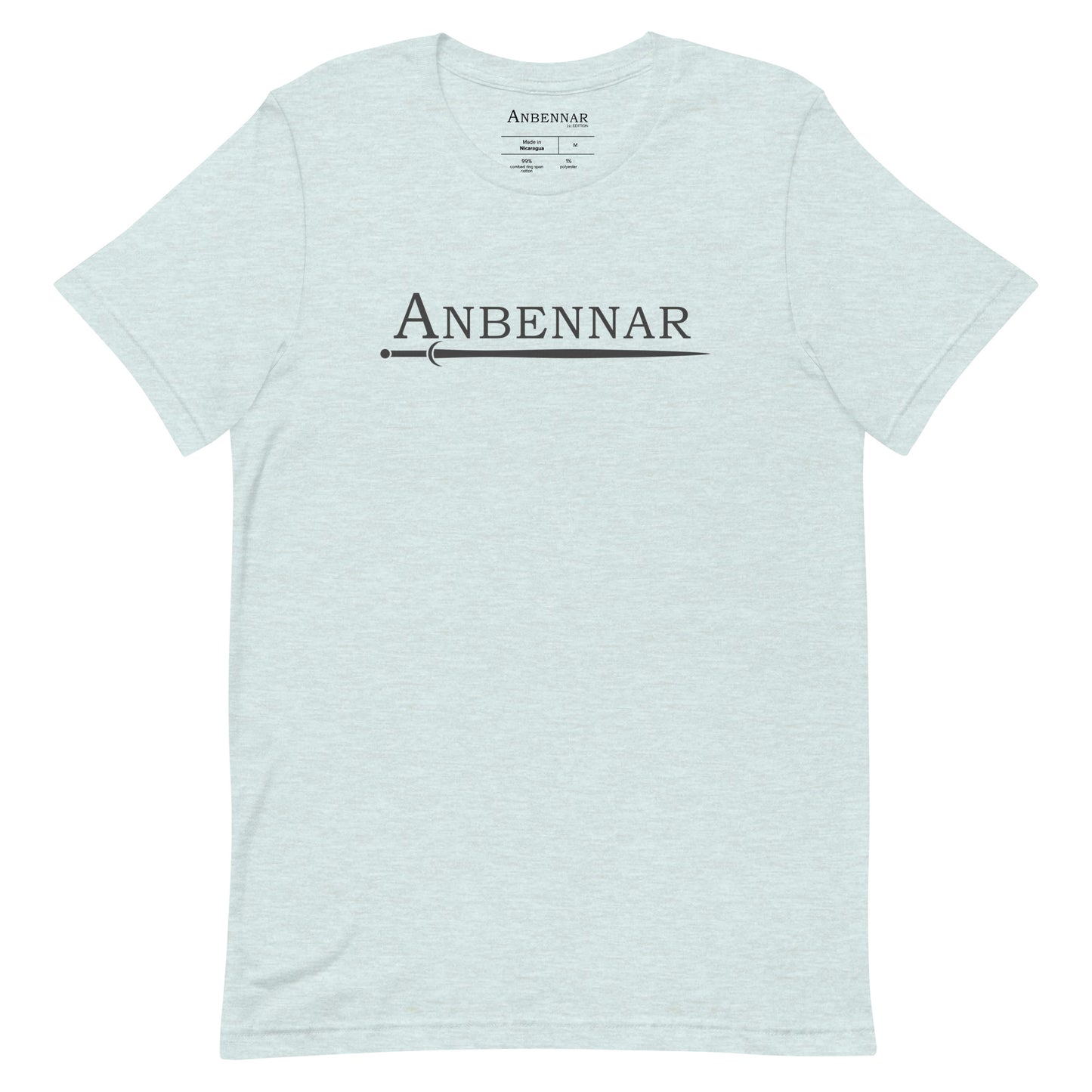 Anbennar Text Logo, Black Font - 1st Edition Limited - Unisex T-shirt