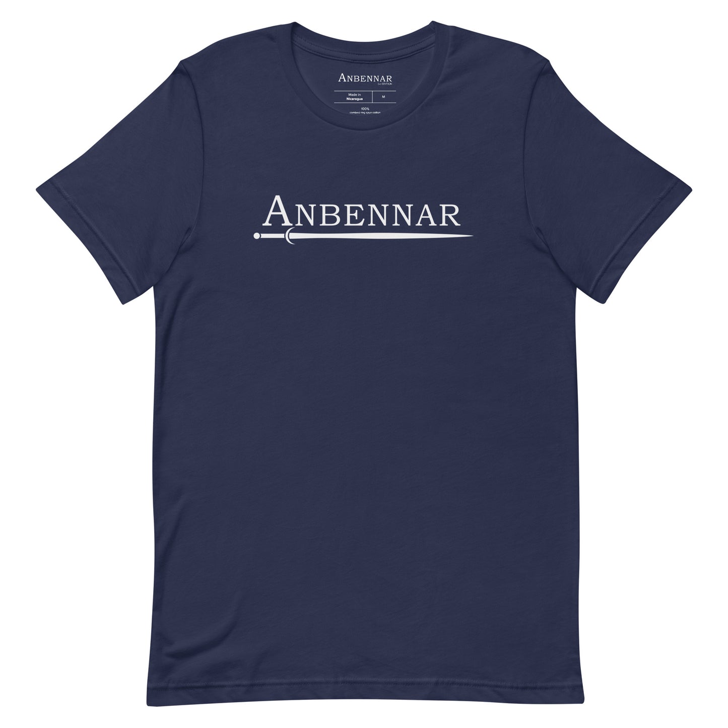Anbennar Text Logo, White Font - 1st Edition Limited - Unisex T-shirt