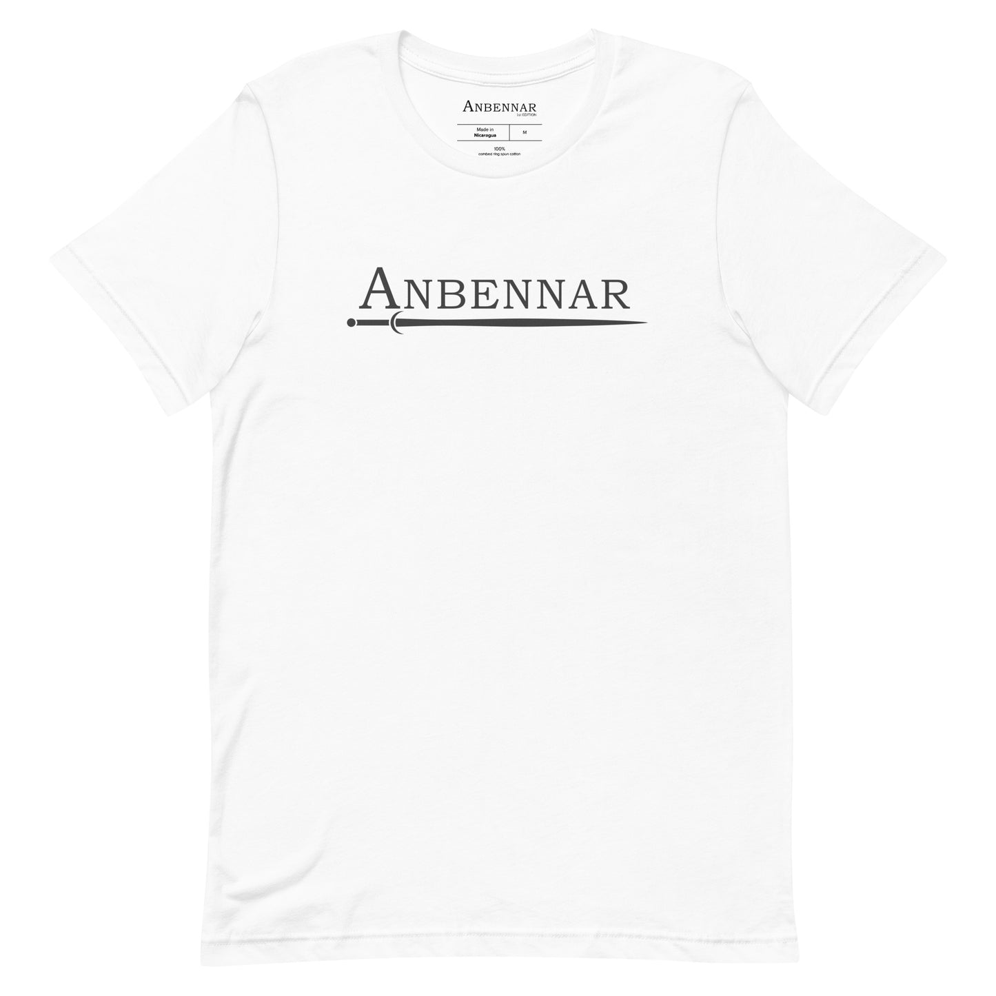 Anbennar Text Logo, Black Font - 1st Edition Limited - Unisex T-shirt