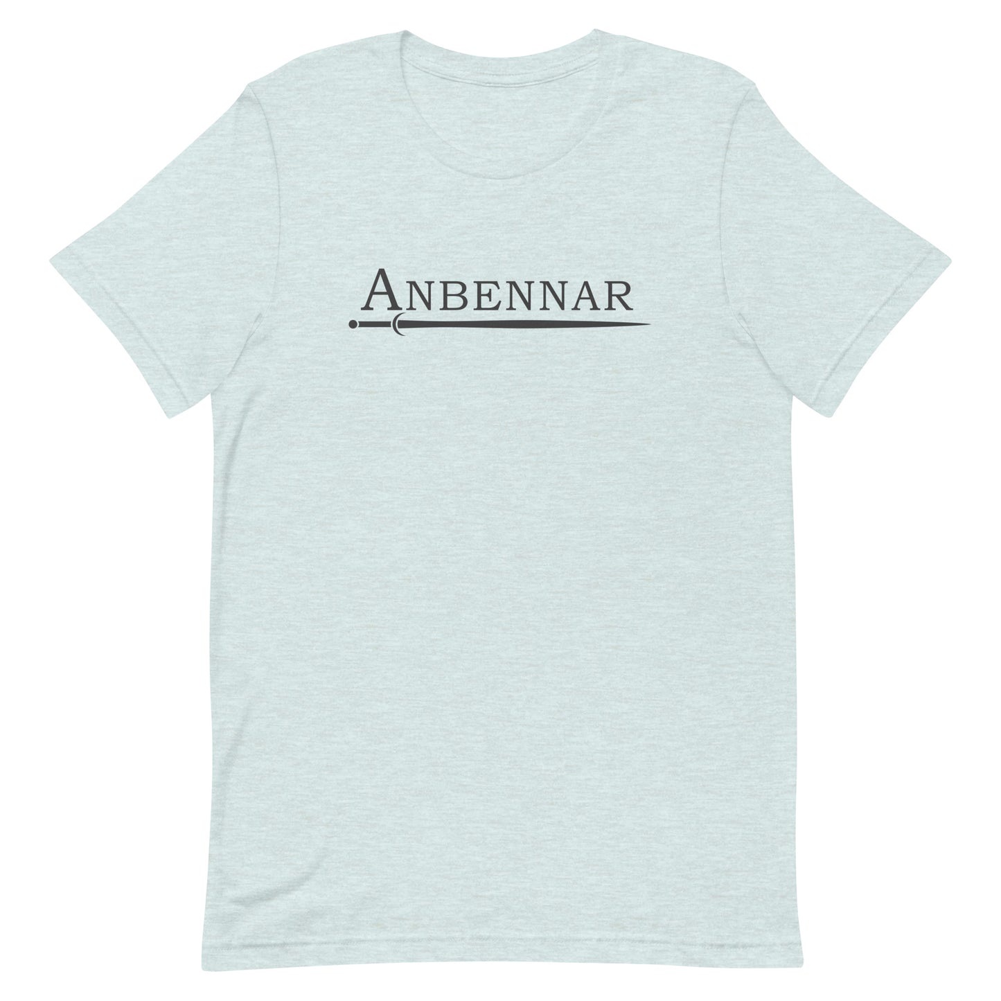 Anbennar Text Logo, Black Font - Unisex T-shirt