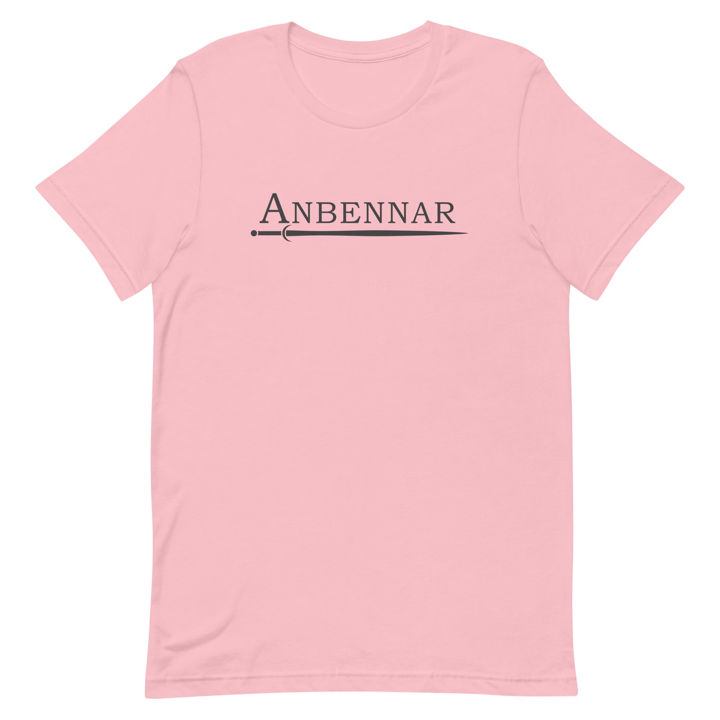 Anbennar Text Logo, Black Font - Unisex T-shirt