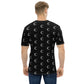 Damerian Elven Moon, Black Pattern - Men's T-shirt