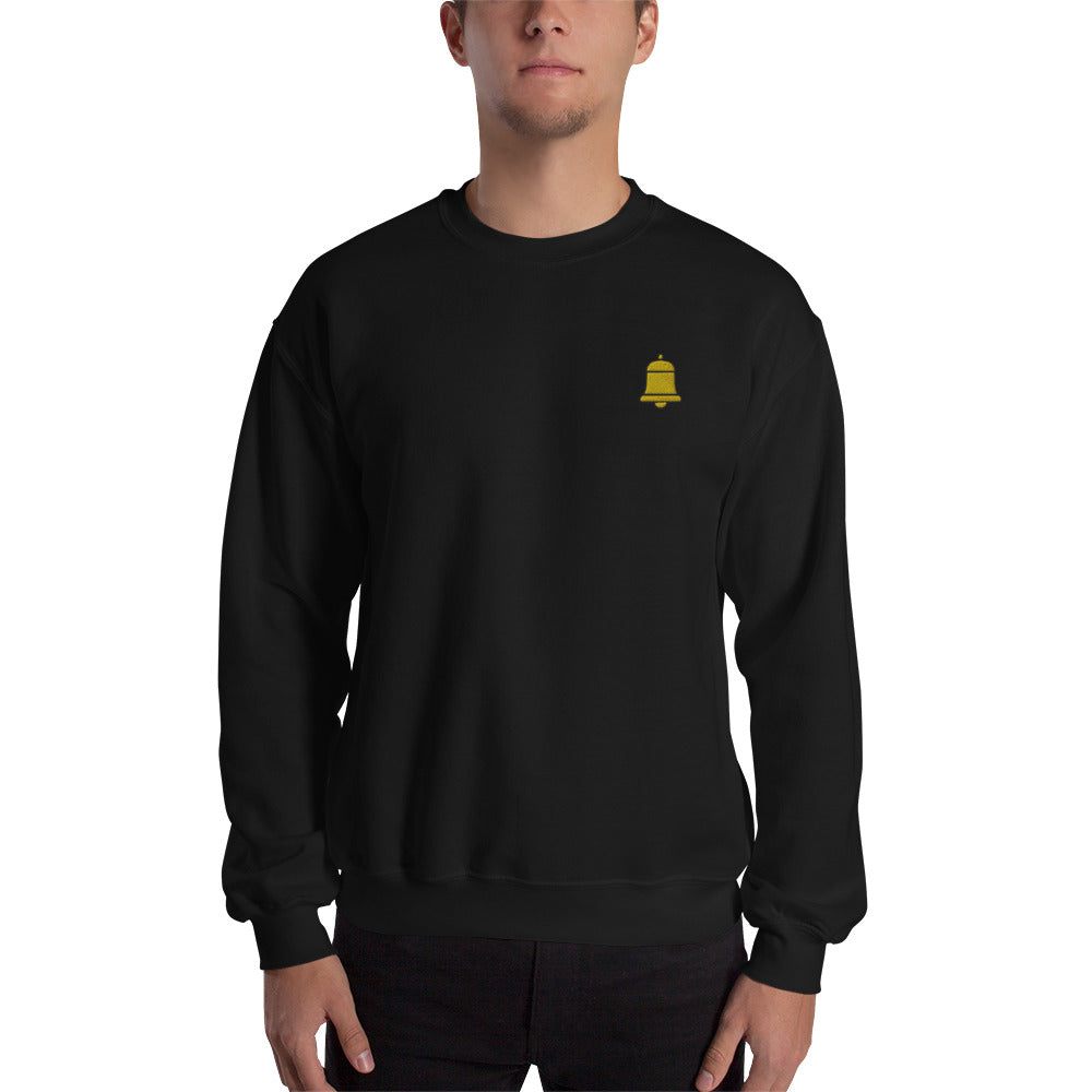 Black sweatshirt 2025 with gold writing