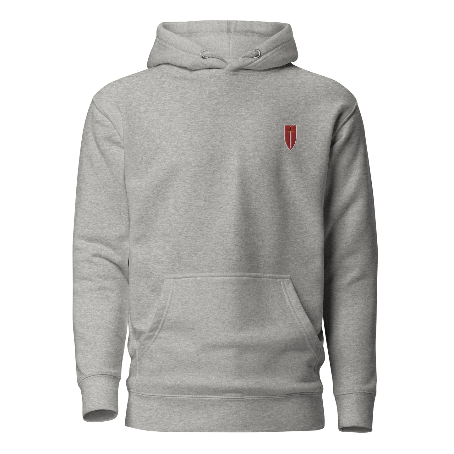 Corinite Sword and Shield, Embroidered - 1st Edition Limited - Unisex Hoodie