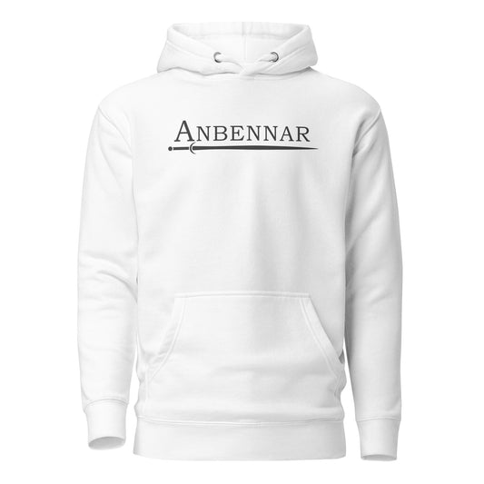 Anbennar Text Logo, Black Font - 1st Edition Limited - Unisex Hoodie