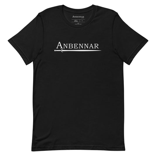 Anbennar Text Logo, White Font - 1st Edition Limited - Unisex T-shirt