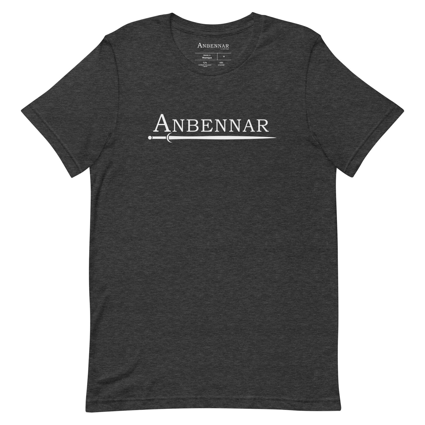 Anbennar Text Logo, White Font - 1st Edition Limited - Unisex T-shirt