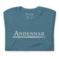 Anbennar Text Logo, White Font - 1st Edition Limited - Unisex T-shirt