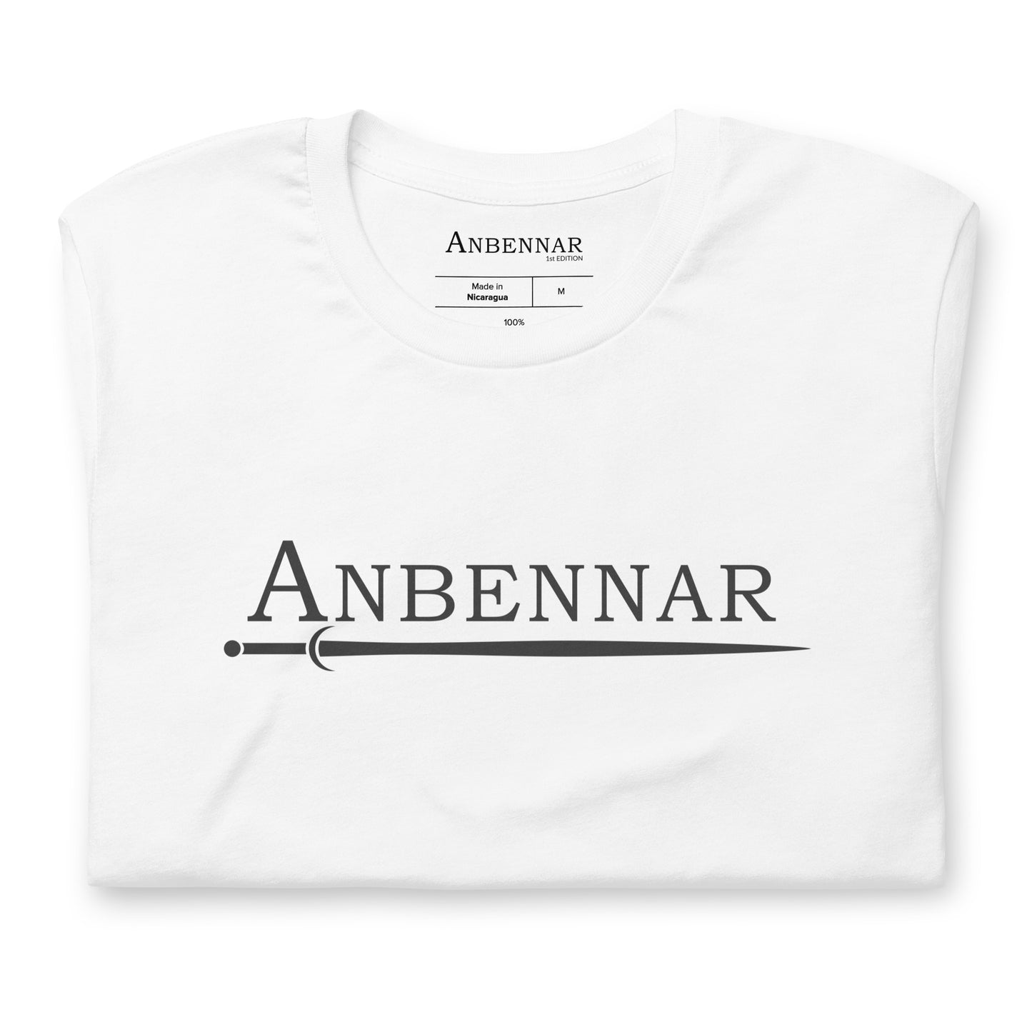 Anbennar Text Logo, Black Font - 1st Edition Limited - Unisex T-shirt